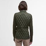 Thumbnail 4 of Barbour Women's Edda Quilted Sweat Jacket - Olive