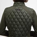 Thumbnail 6 of Barbour Women's Edda Quilted Sweat Jacket - Olive