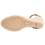 Thumbnail 6 of Barbour Women's Elder Wedge Espadrilles - Tan Suede