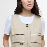 Thumbnail 5 of Barbour Women's Erica Gilet - Light Sand/Dusk