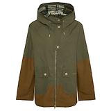 Thumbnail 1 of Barbour Women's Hayley Showerproof Jacket - Dusky Green/Ancient Tartan