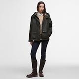 Thumbnail 3 of Barbour Women's Hollies Wax Jacket - Archive Olive/Ancient Tartan