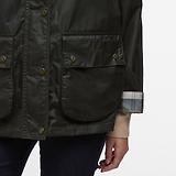 Thumbnail 6 of Barbour Women's Hollies Wax Jacket - Archive Olive/Ancient Tartan