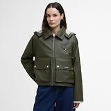 Thumbnail 2 of Barbour Women's June Showerproof Jacket - Deep Olive
