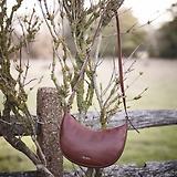 Thumbnail 9 of Barbour Women's Laire Leather Sling Half-Moon Bag - Brown