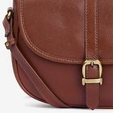 Thumbnail 5 of Barbour Women's Laire Medium Leather Saddle Bag - Brown