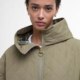 Thumbnail 5 of Barbour Women's Maddy Quilted Jacket - Dusky Green/ Ancient Tartan