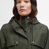 Thumbnail 5 of Barbour Women's Maple Waterproof Jacket - Olive/Ancient Tartan