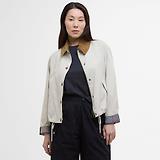 Thumbnail 2 of Barbour Women's Sofie Showerproof Jacket - Beige/Dress Tartan lining