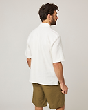 Thumbnail 6 of Peregrine Men's Made In England Beach Shirt - White Stripe