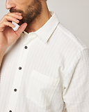 Thumbnail 7 of Peregrine Men's Made In England Beach Shirt - White Stripe