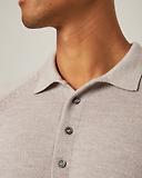 Thumbnail 8 of Peregrine Men's Beauford Made In England Polo Shirt - Light Grey