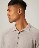Thumbnail 7 of Peregrine Men's Beauford Made In England Polo Shirt - Light Grey