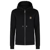 Thumbnail 1 of Belstaff Men's Cotton Fleece Full Zip Hoodie - Black