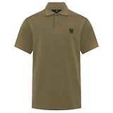 Thumbnail 1 of Belstaff Men's Cotton Pique Polo Shirt - Surplus Green