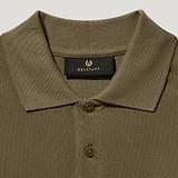 Thumbnail 2 of Belstaff Men's Cotton Pique Polo Shirt - Surplus Green