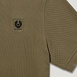 Thumbnail 3 of Belstaff Men's Cotton Pique Polo Shirt - Surplus Green