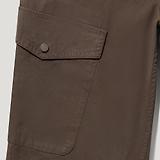 Thumbnail 3 of Belstaff Men's Garment Dye Cotton Dispatch Cargo Trousers - Army Olive
