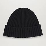 Thumbnail 2 of Belstaff Men's Lambswool Watch Beanie Hat - Black