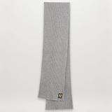 Thumbnail 2 of Belstaff Men's Lambswool Watch Scarf - Pale Grey Melange