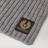 Thumbnail 4 of Belstaff Men's Lambswool Watch Scarf - Pale Grey Melange