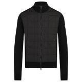 Thumbnail 1 of Belstaff Men's Merino Wool Kelbrook Zip Cardigan - Black