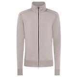 Thumbnail 1 of Belstaff Men's Merino Wool Kelby Zip Cardigan - Pumice