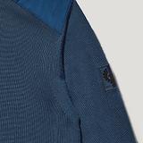 Thumbnail 3 of Belstaff Men's Merino Wool Kilmington Quarter Zip Jumper - Insignia Blue