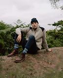 Thumbnail 9 of Peregrine Men's Bexley Quarter Zip Jumper - Skiddaw