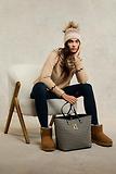 Thumbnail 7 of Holland Cooper Women's Shearling Platform Boots - Tan