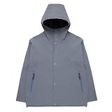Thumbnail 4 of PS By Paul Smith Men's Recycled-Polyester Hooded Jacket - Slate Grey