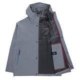 Thumbnail 2 of PS By Paul Smith Men's Recycled-Polyester Hooded Jacket - Slate Grey