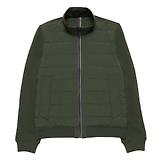 Thumbnail 1 of Paul Smith Men's Sports Stripe Fibre Down Jacket - Green