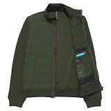 Thumbnail 2 of Paul Smith Men's Sports Stripe Fibre Down Jacket - Green