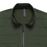Thumbnail 3 of Paul Smith Men's Sports Stripe Fibre Down Jacket - Green