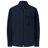 Thumbnail 1 of Belstaff Men's Compact Technical Cotton Cargo Overshirt - Dark Ink