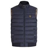 Thumbnail 1 of Belstaff Men's Down Filled Nylon Circuit Gilet - Dark Ink