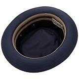 Thumbnail 3 of Stetson Classic Band Pork Pie Cloth Hat - Dark Navy