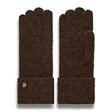 Thumbnail 1 of Holland Cooper Women's Classic Logo Gloves - Chocolate