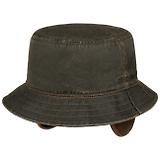 Thumbnail 1 of Stetson Cloth Bucket Hat with Ear Flaps - Brown