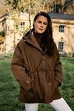 Thumbnail 2 of Holland Cooper Women's One-Size Lightweight Waterproof Parka - Chestnut