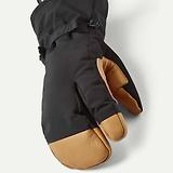 Thumbnail 3 of Sealskinz Congham Waterproof Thermal Ski Split Finger Mittens - Black