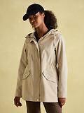 Thumbnail 7 of Joules Women's Portwell Waterproof Raincoat - Neutral