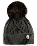 Thumbnail 1 of Holland Cooper Cortina Beanie Bobble Hat -  Fern Green Mink