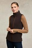 Thumbnail 3 of Holland Cooper Women's Country Fleece Gilet - Chocolate