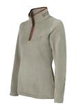 Thumbnail 3 of Holland Cooper Women's Country Fleece Quarter Zip - Sage