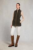 Thumbnail 5 of Holland Cooper Women's Country Longline Fleece Gilet - Khaki