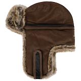 Thumbnail 9 of Stetson Cowhide Bomber Aviator Hat - Brown/Black