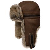 Thumbnail 1 of Stetson Cowhide Bomber Aviator Hat - Brown/Black