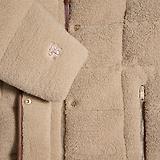 Thumbnail 8 of Holland Cooper Women's Crawford Padded Jacket - Natural Borg